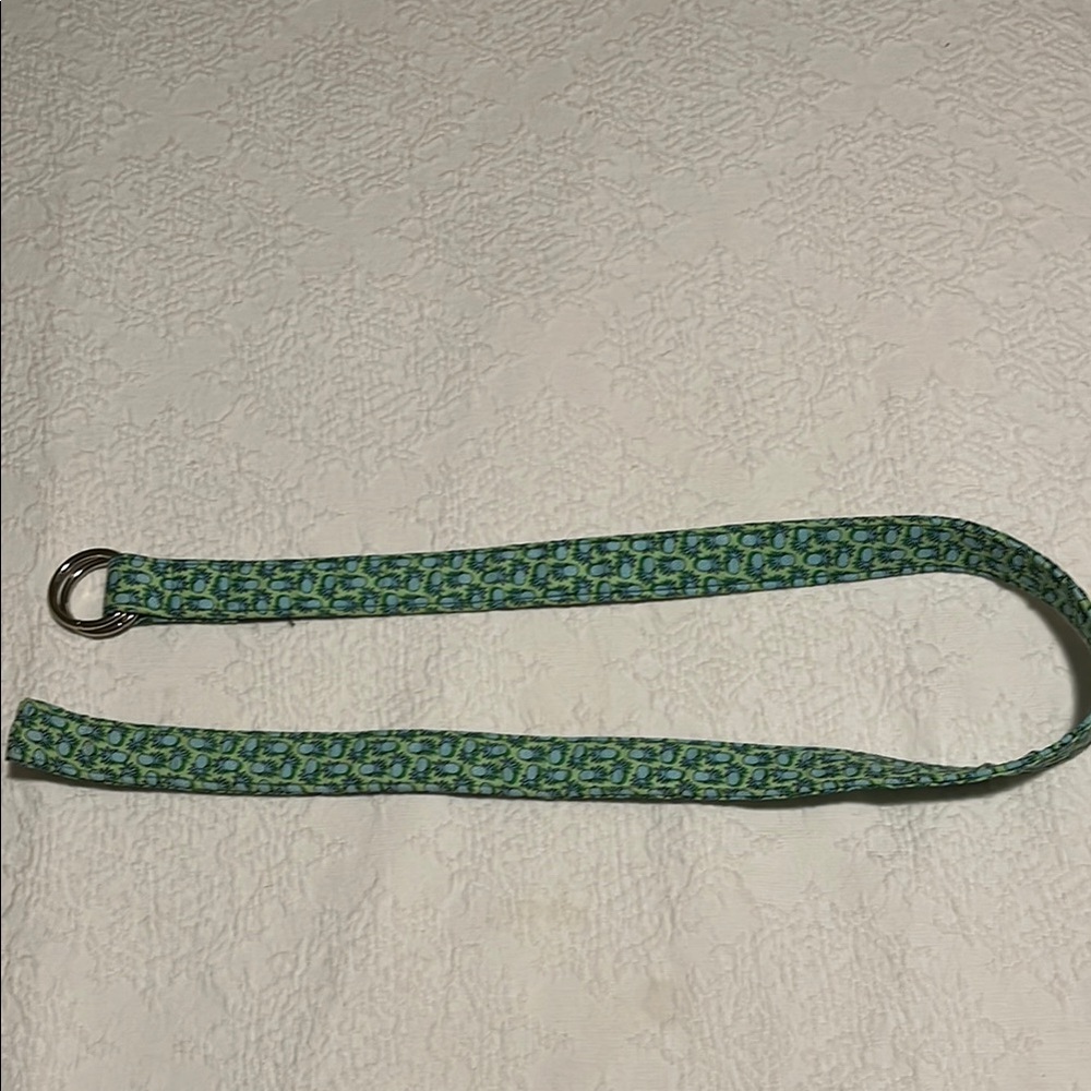 Vineyard Vines Pineapple  Patterned Women's Belt